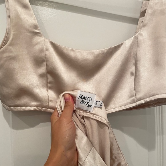 PRINCESS POLLY SATIN TWO PIECE SET - Picture 6 of 6